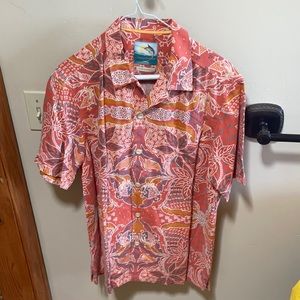 Rare NEVER WORN 2015 Tommy Bahama Island Modern Fit Collard Shirt